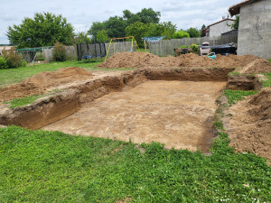 Photo de galerie - Terrassement pour piscine