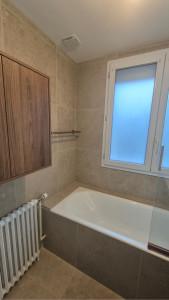 Photo de galerie - Rénovation carrelage salle de bain