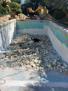 Photo de galerie - Restauration de piscine et terrasse 