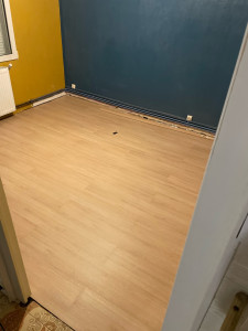 Photo de galerie - Pose de parquet
