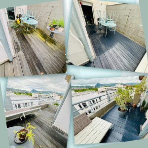 Photo de galerie - Nettoyage allées et terrasses