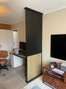 Photo de galerie - Installation cloison