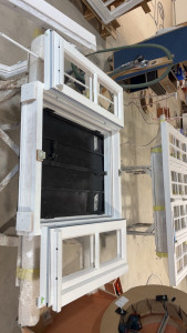 Photo de galerie - Montage de menuiserie avec finition réalisé en atelier 