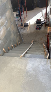 Photo de galerie - Escalier en béton 
