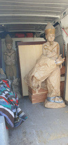 Photo de galerie - Aujourd'hui j´ai transporté des proches de Nefertiti...peu souiants, peu bavards  mais très sympa !