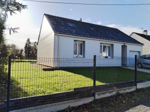 Photo de galerie - Engazonnement 
pose de bordures allée gravillons 