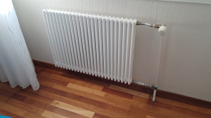 Photo de galerie - Adaptation d'un nouveau radiateur sur installation existante