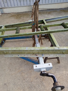 Photo de galerie - Remplacement essieu remorque 