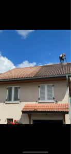 Photo de galerie - Nettoyage toiture 