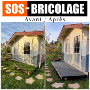 Photo de galerie - Remplacement d’une terrasse 