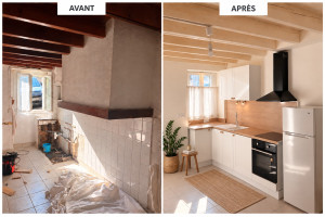 Photo de galerie - Cuisine refaite complètement 
