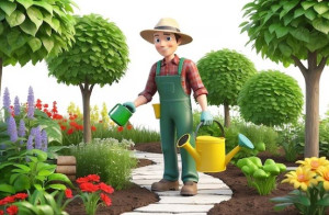 Photo de galerie - Jardinier propose ses services