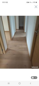 Photo de galerie - Pose de parquet flottant, stratifié et
massifs