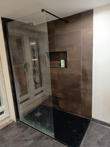 Photo de galerie - Création salle de bain .