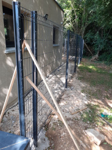 Photo de galerie - Pose de barrières