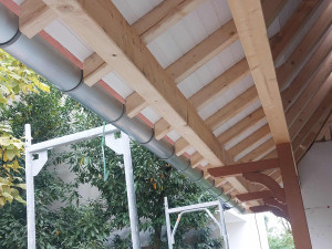 Photo de galerie - Travaux complets de création d’une toiture de style asiatique