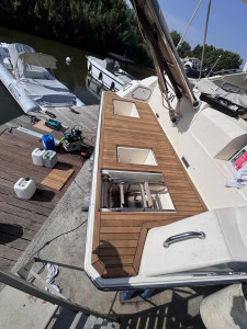 Photo de galerie - Plage arrière d’un bateau