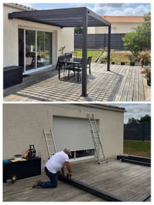 Photo de galerie -     Spécialiste en montage de pergolas – travail soigné et durable.