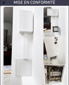 Photo de galerie - Mise en conformité d’une installation électrique 