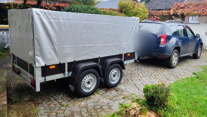 Photo de galerie - Remorque bâchée 