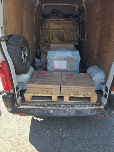 Photo de galerie - Livraisons carelage plus monter au deuxième étage 