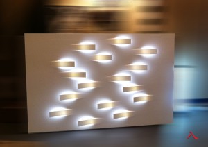 Photo de galerie - Luminaire en corian