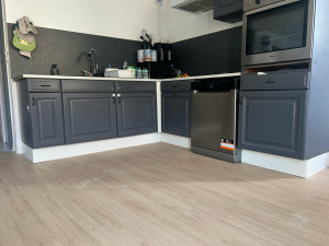 Photo de galerie - Pose de parquet - Revêtement de sol