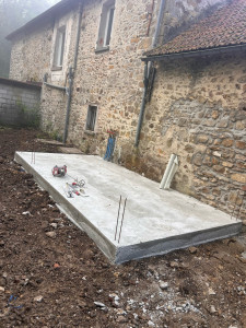 Photo de galerie - Dalle béton 
