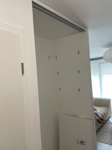 Photo de galerie - Avant création des étagères 