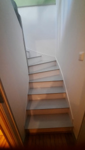 Photo de galerie - Peinture des escaliers 