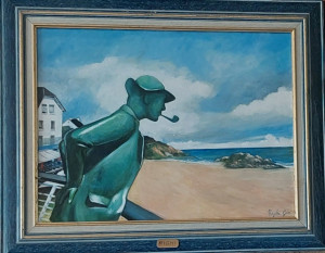 Photo de galerie - Plage de Saint-Marc : Monsieur Hulot
