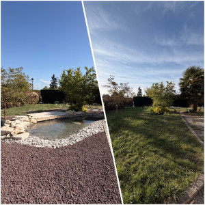 Photo de galerie - Création de bassin 