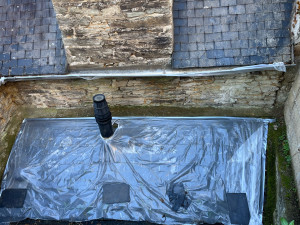 Photo de galerie - Préparation pour un Enduit à la chaux