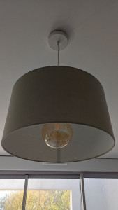 Photo de galerie - Pose de lustre et applique luminaire 