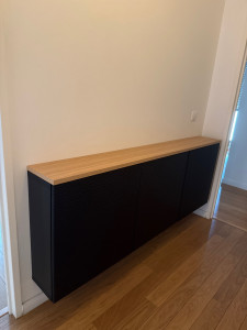 Photo de galerie - Montage et pose de mobilier suspendu 