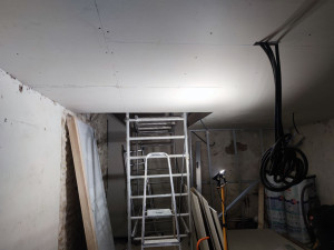 Photo de galerie - Plafond sur rail et suspente Rénovation