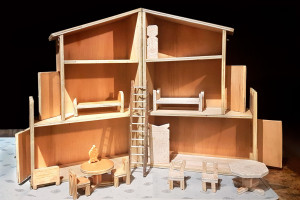 Photo de galerie - Maison de poupée pliante, refermable