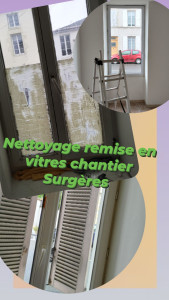 Photo de galerie - Nettoyage baie vitrée 