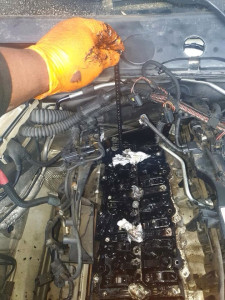 Photo de galerie - Remplacement chaîne de distribution 