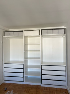 Photo de galerie - Dressing IKEA 