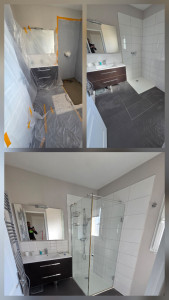 Photo de galerie - Rénovation SDB.