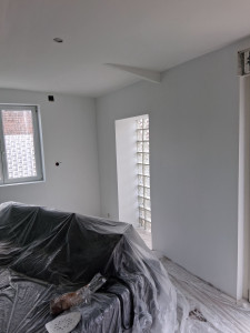 Photo de galerie - La suite de mur extérieur  isoler 