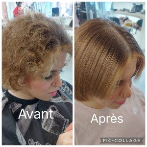 Photo de galerie - Shampooing et lissage 