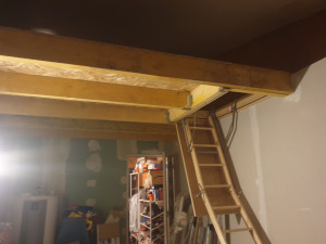 Photo de galerie - Escalier escamotable 