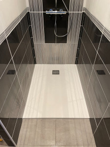 Photo de galerie - Refection SDD suite a degat des eau