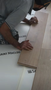 Photo de galerie - Pose de parquet  