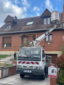 Photo de galerie - Prestation avec Camion , Nacelle