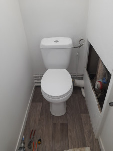 Photo de galerie - Après installation de toilette 