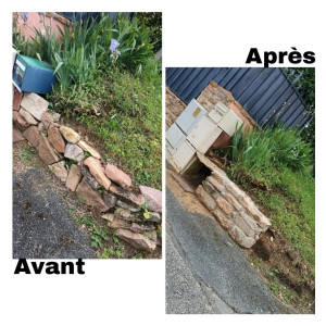 Photo de galerie - Montage de Muret 
