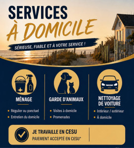 Photo de galerie - Ménage à domicile 